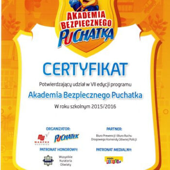 bezpieczny puchatek