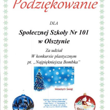 bombka dyplom