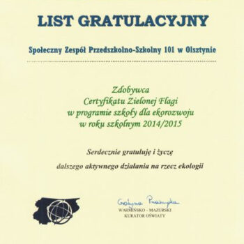 certyfikat