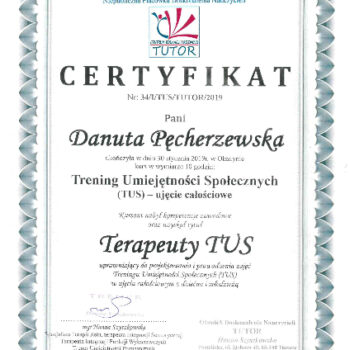 certyfikat danuta p