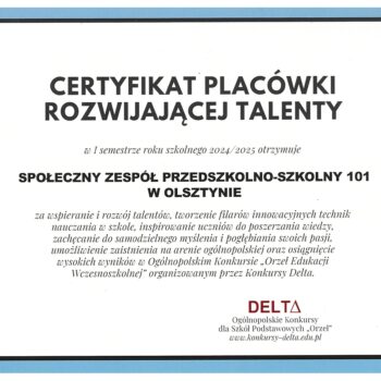 placowka rozwijajaca talenty