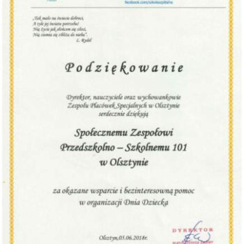 podziekowanie pluszaki