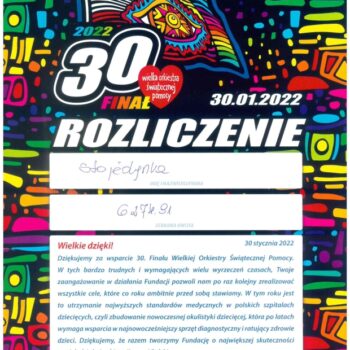 rozliczenie wosp