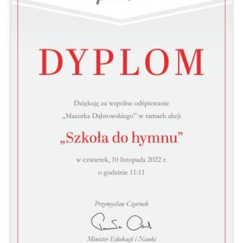 szkoladohymnudyplom