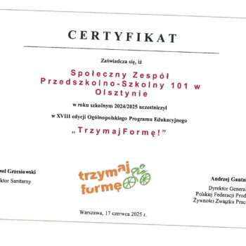 trzymaj forme