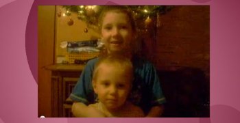 Podziękowania Kubusia i Kacpra