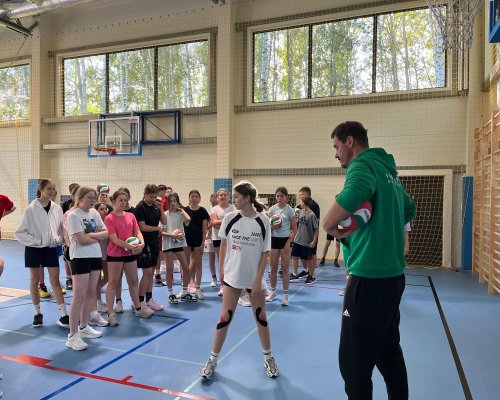 Wizyta trenera AZS Olsztyn