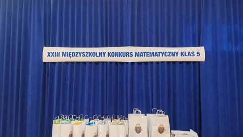 Nagrodzeni w Konkursie Matematycznym Klas Piątych